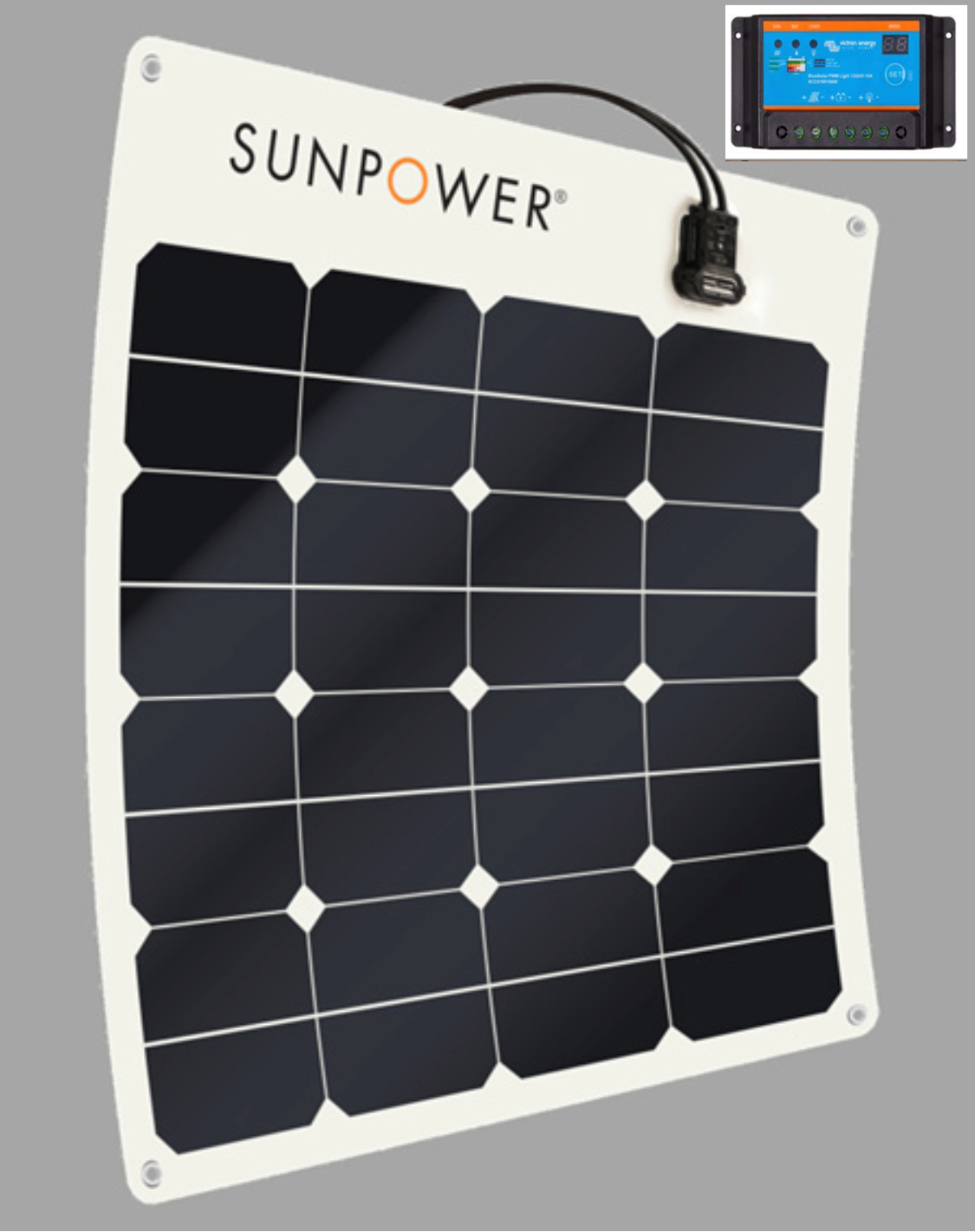 SunPower® Flexible Solar Panels 50W | SPR-E-Flex-50
