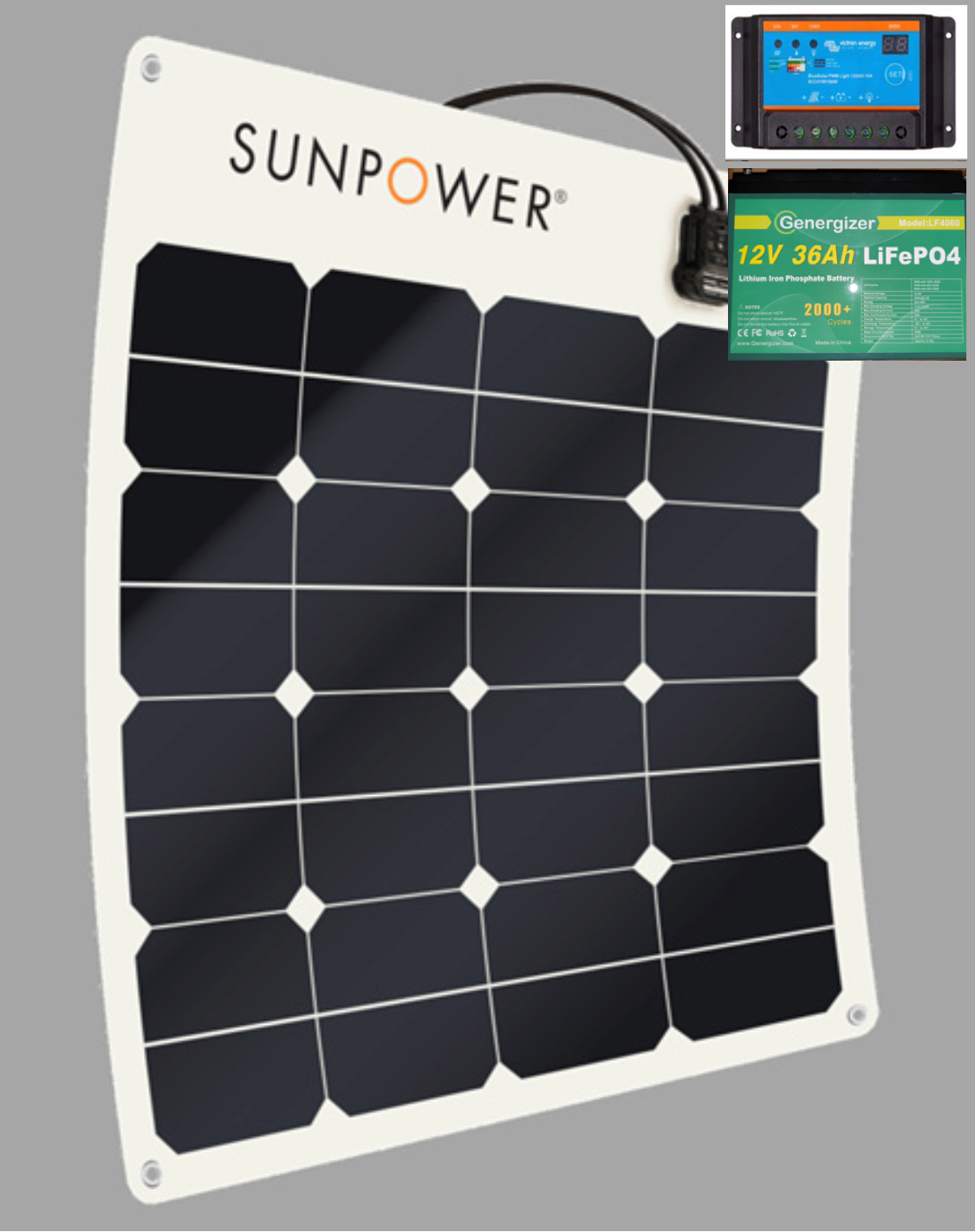 SunPower® Flexible Solar Panels 50W | SPR-E-Flex-50